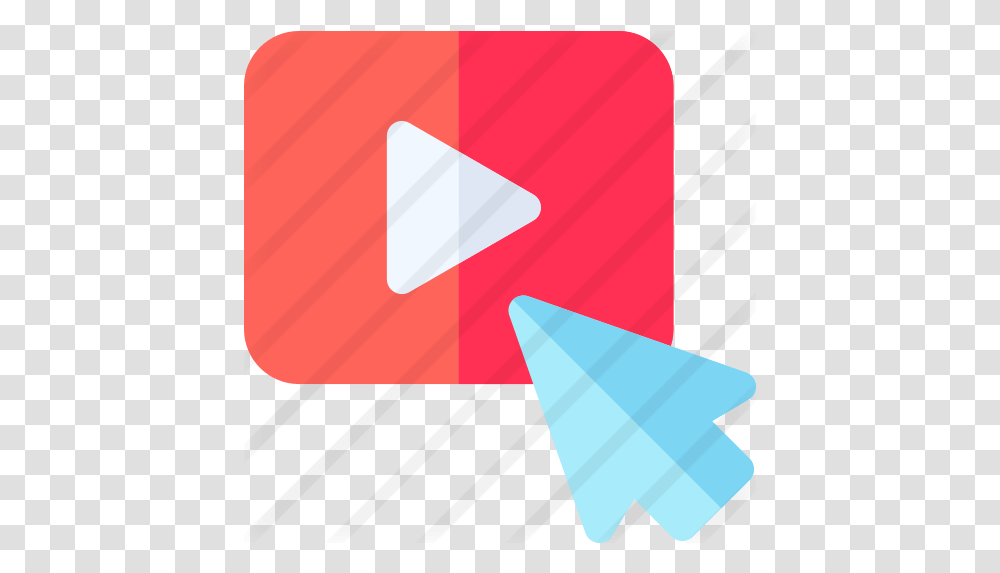 Youtube Free Social Media Icons Vertical, Triangle, Art Transparent Png