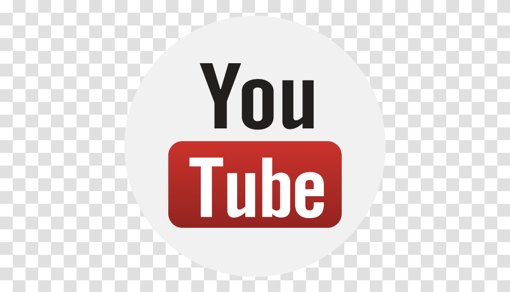 Youtube Icon Round Youtube Icon, Label, Text, First Aid, Logo Transparent Png