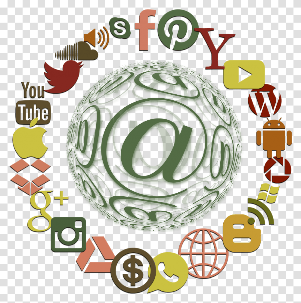 Youtube Icon, Number, Spiral Transparent Png