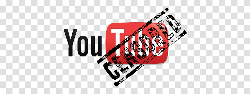 Youtube Is Censoring All Gun Censored Sign, Text, Hand, Word, Logo Transparent Png
