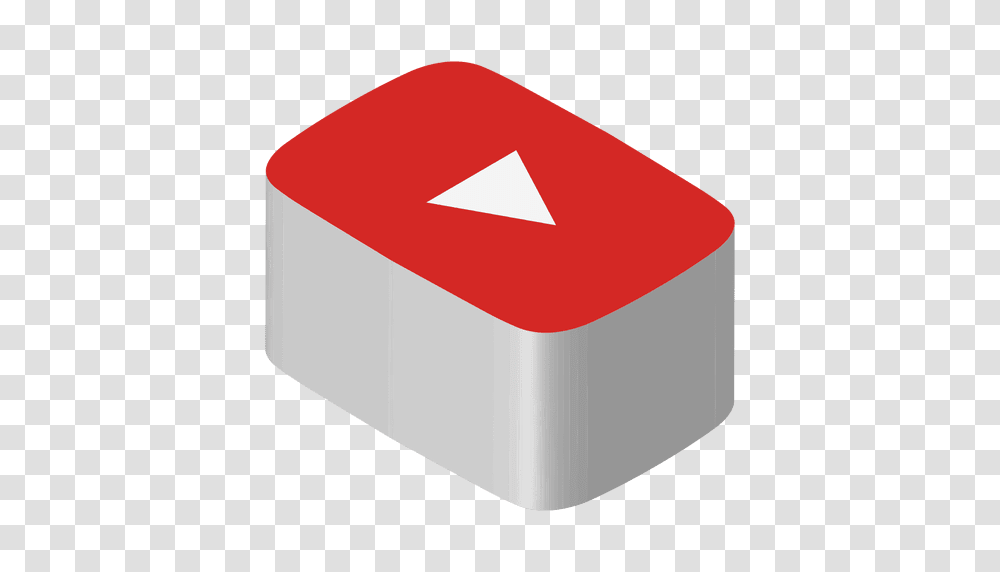 Youtube Isometric Icon, First Aid, Furniture, Paper, Paper Towel Transparent Png