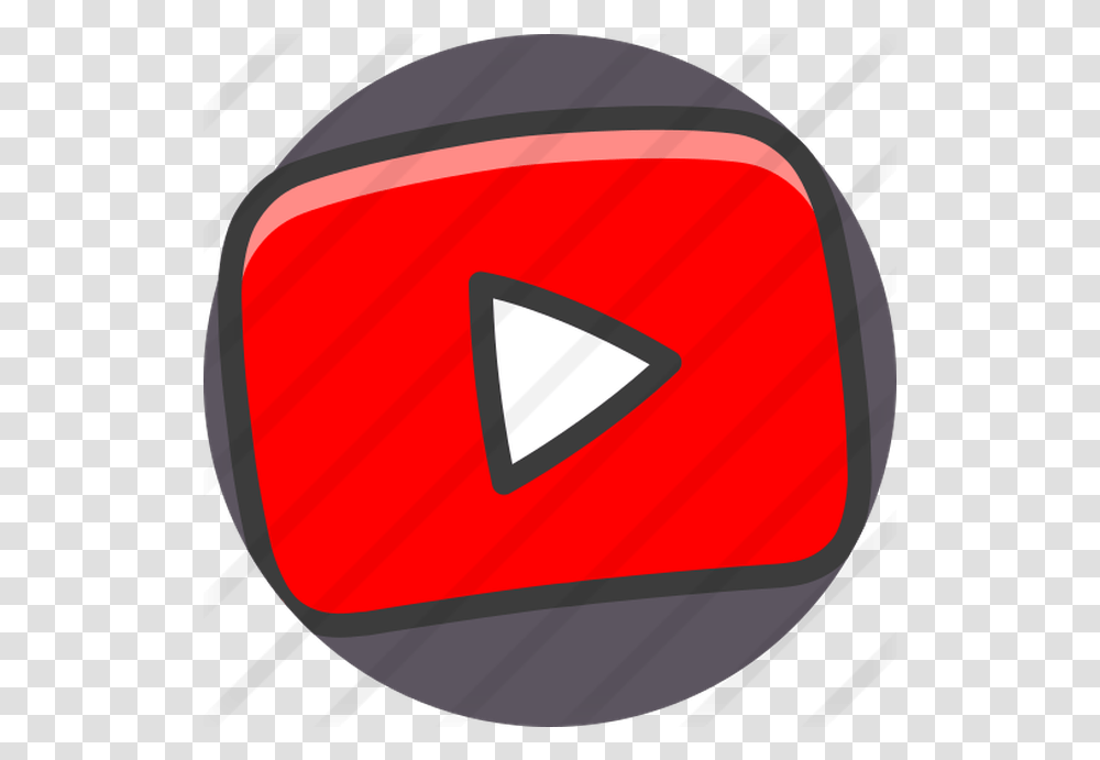 Youtube Kids Free Brands And Logotypes Icons Icono De Youtube, Plectrum, Car Mirror Transparent Png