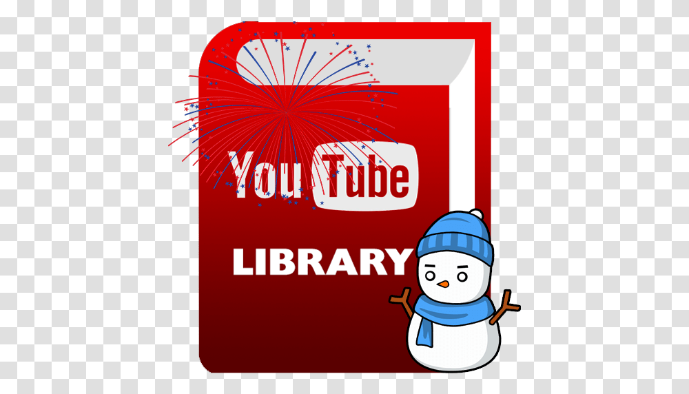 Youtube Library Kodi Logo, Outdoors, Nature, Text, Snow Transparent Png