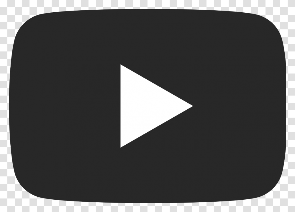 Youtube Logo Black Background Black Youtube Icon Triangle Label Business Card Transparent Png Pngset Com