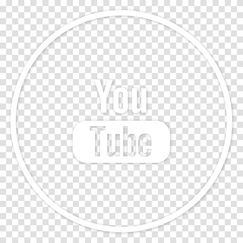 Youtube Logo Black, Label, Sticker, Word Transparent Png