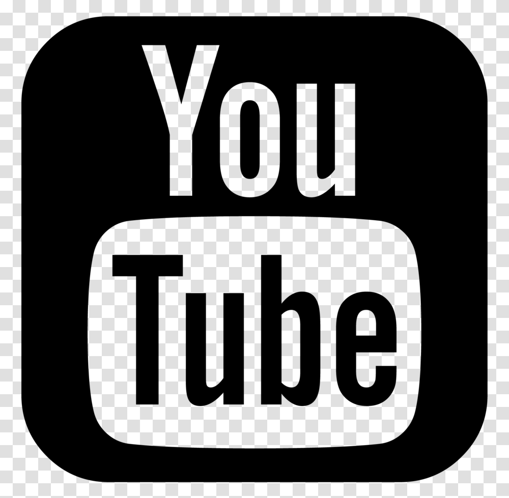 Youtube Logo Black Square, Gray, World Of Warcraft Transparent Png