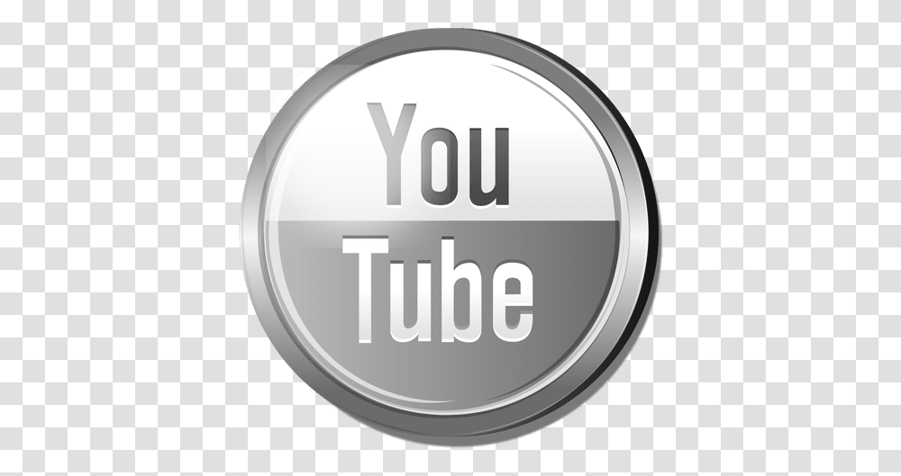 Youtube Logo Download 3 Image Facebook Twitter Y Youtube, Clock Tower, Architecture, Building, Coin Transparent Png
