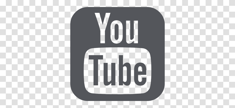 Youtube Logo Facet, Gray Transparent Png