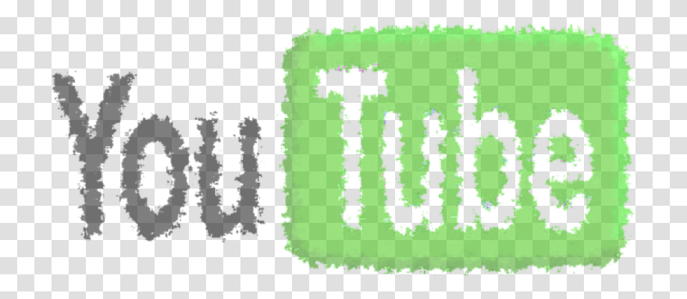 Youtube Logo Green Large Youtube, Number, Alphabet Transparent Png