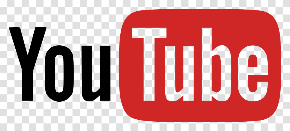 Youtube Logo Logo Youtube, Number, Word Transparent Png