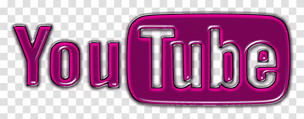 Youtube Logo Pink No Background, Trademark, Emblem Transparent Png