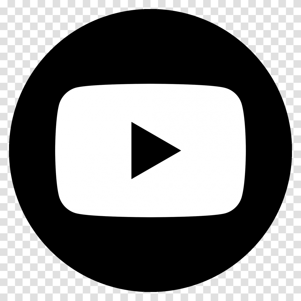 Youtube Logo Vector White, Label, Trademark Transparent Png