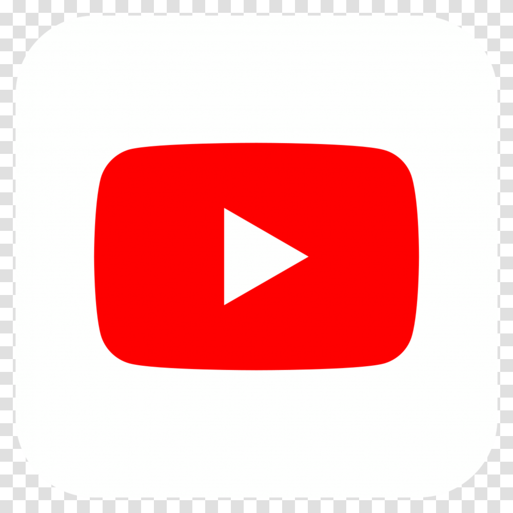 Youtube Logo Youtubelogo Red White App Appstore Logo Youtube, First Aid, Label Transparent Png