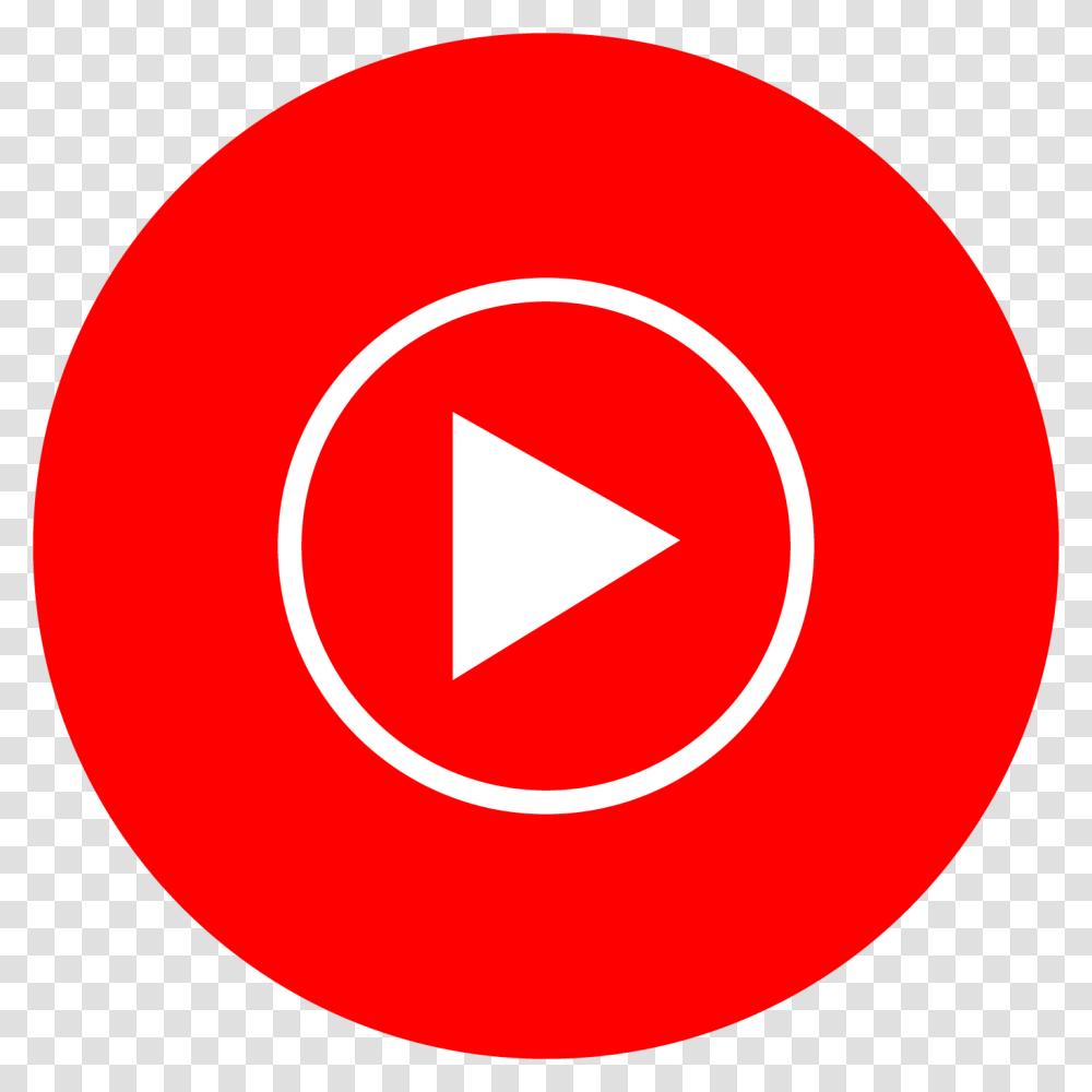 Youtube Music Logo, Trademark, Plectrum Transparent Png