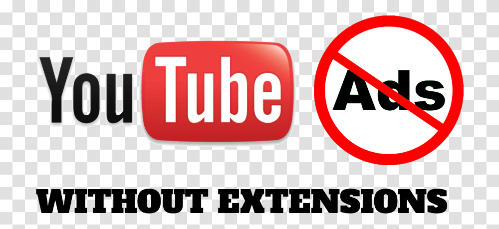 Youtube No Ads, Logo, Trademark Transparent Png