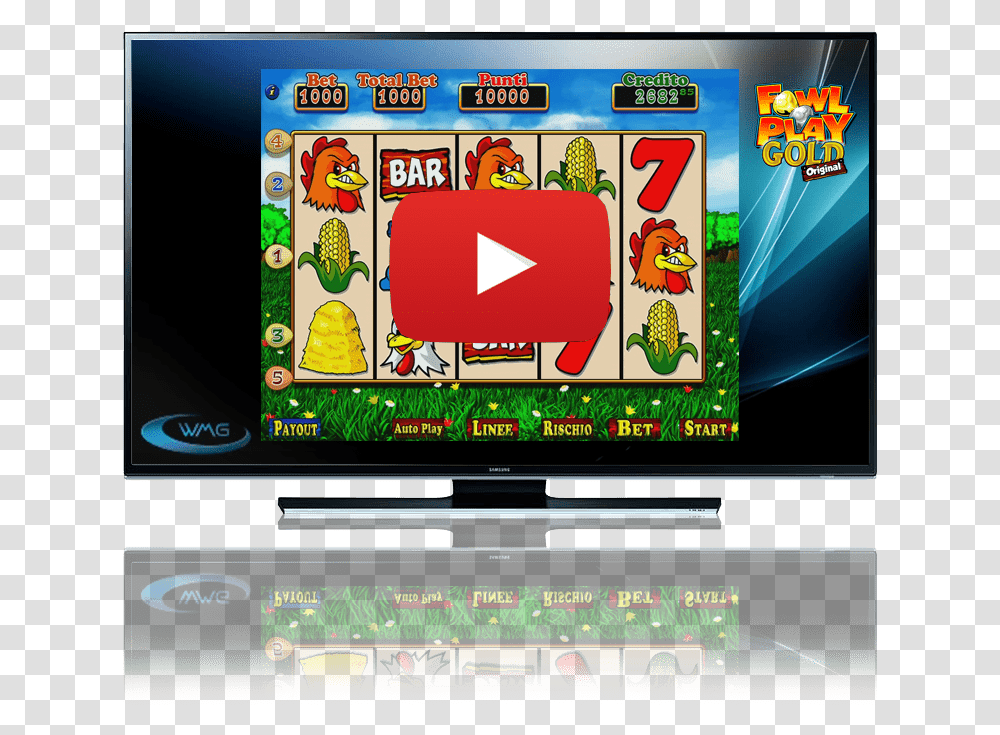 Youtube Play Bar Background Fowl Play Gold, Gambling, Game, Slot, Monitor Transparent Png