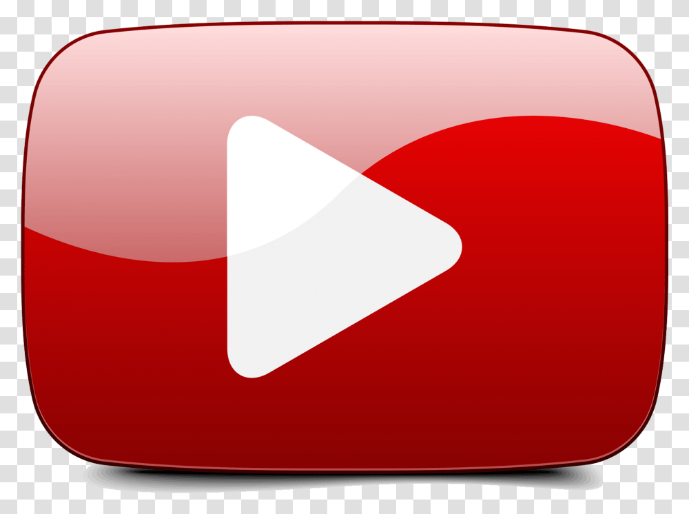 Youtube Play Button Background Download Youtube Play Button, Logo, Symbol, Trademark, Light Transparent Png