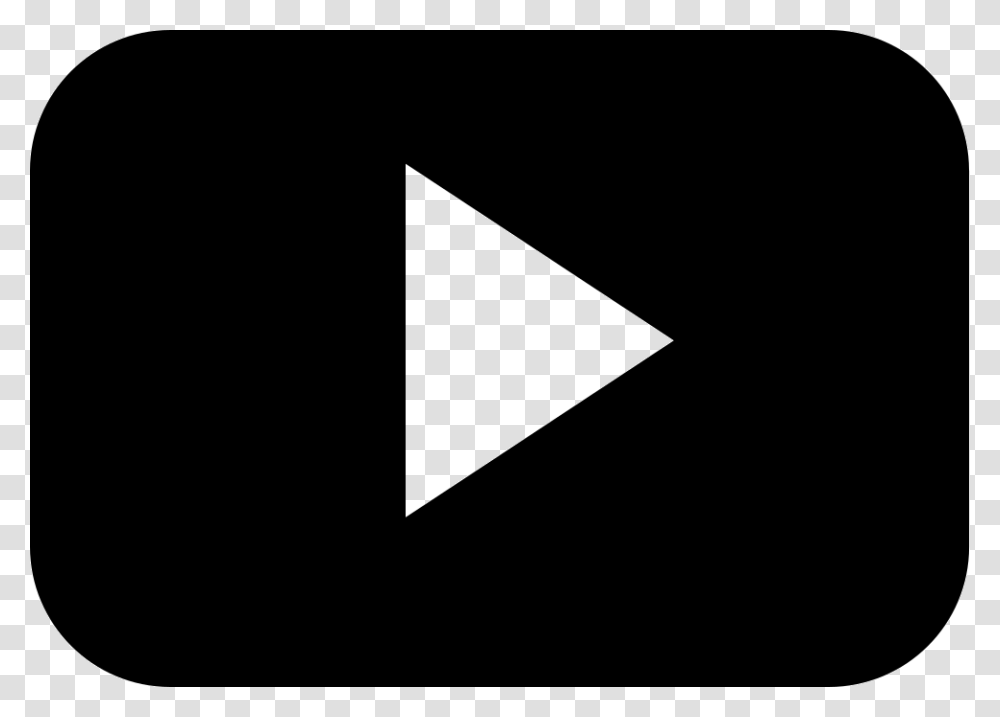 Youtube Play Button Icon Free Download, Triangle, Business Card, Paper Transparent Png
