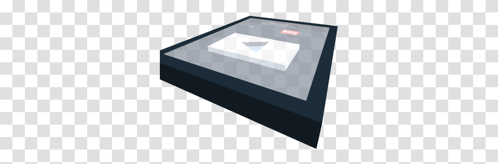 Youtube Play Button Silver Roblox Paper, Mailbox, Electronics, Computer, Cushion Transparent Png