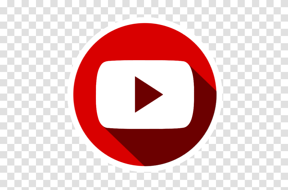 Youtube Play Icon Circle Image Background Circle Youtube Logo, Symbol, Sign, Trademark, Finch Transparent Png