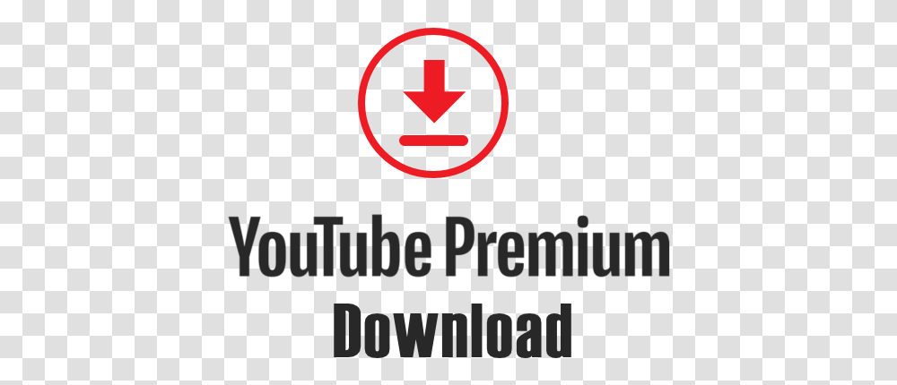 Youtube Premium Download Logo Icon Sign, Poster, Advertisement Transparent Png