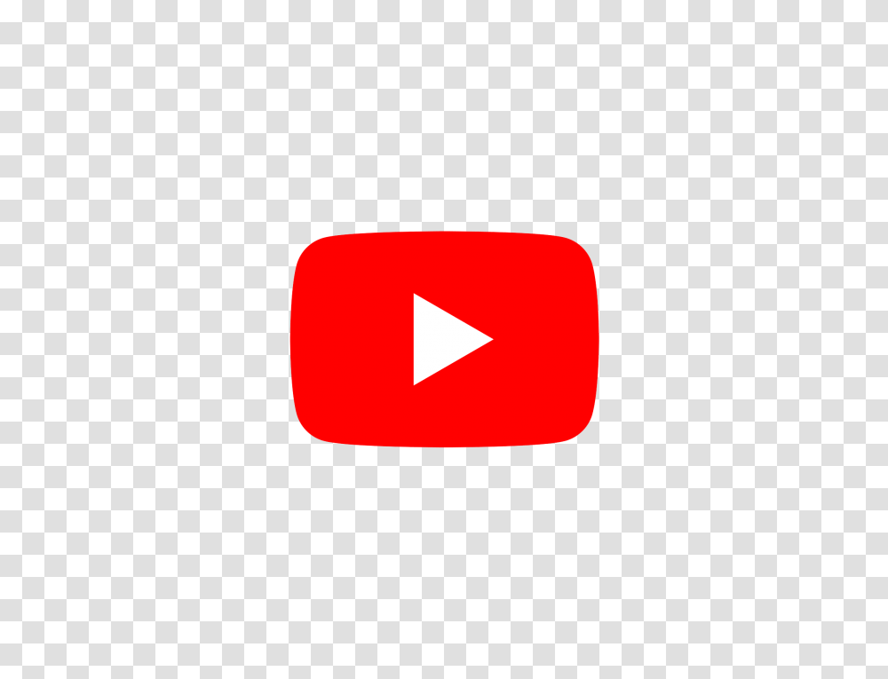 Youtube Red Background Youtube Logo, Symbol, Trademark, First Aid Transparent Png