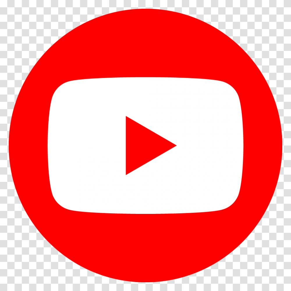 Youtube Red Circle, Logo, Trademark, First Aid Transparent Png