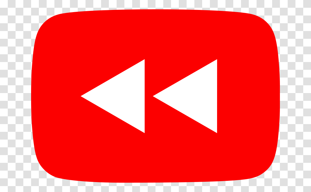 Youtube Rewind Logo Youtube Rewind Logo, First Aid, Triangle, Sign Transparent Png