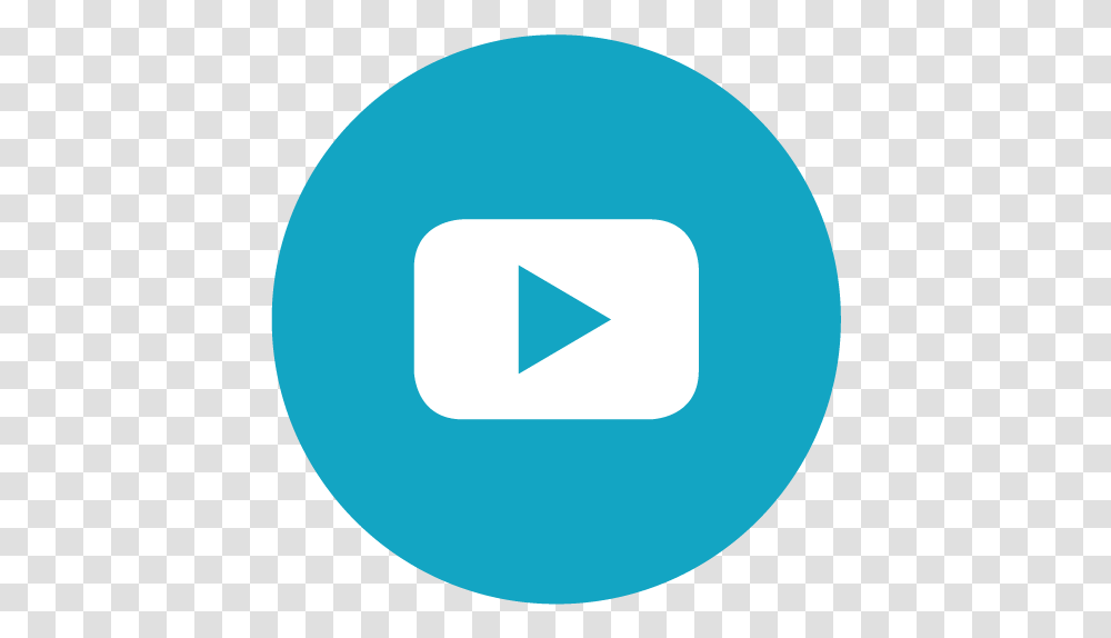 Youtube Round Icon Round Youtube Icon Blue, Text, Logo, Symbol, Baseball Cap Transparent Png