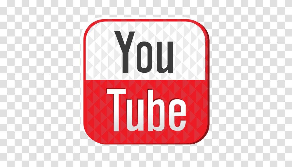 Youtube Rubber Icon, Label, Word Transparent Png