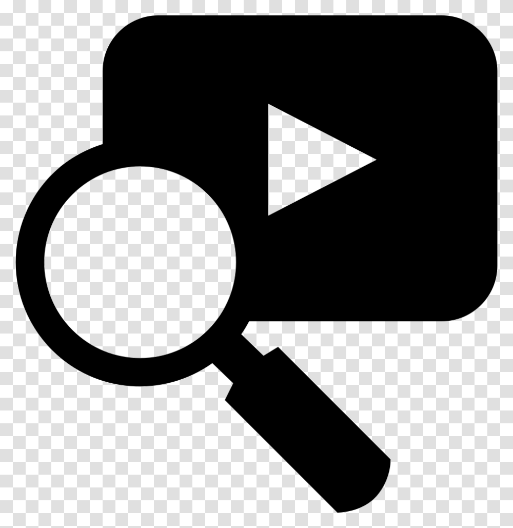 Youtube Search Icon Free Download, Magnifying Transparent Png