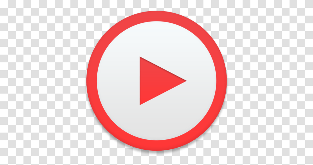 Youtube Small Icon No Sign Background, Symbol, Triangle, Road Sign Transparent Png