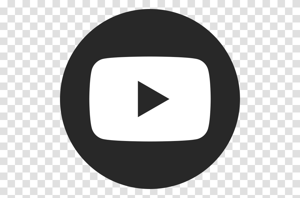 Youtube Social Dark Circle, Path, Logo, Trademark Transparent Png
