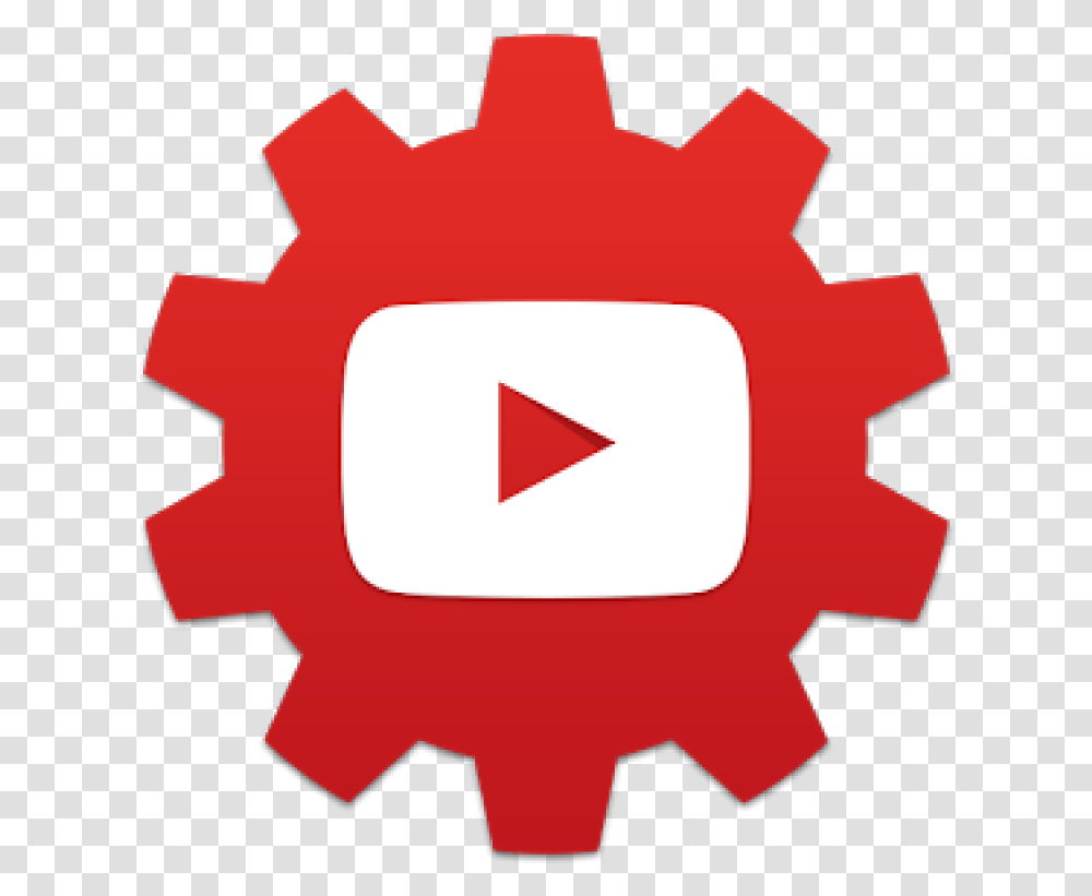 Youtube Studio Logo, Machine, Gear, Leaf, Plant Transparent Png