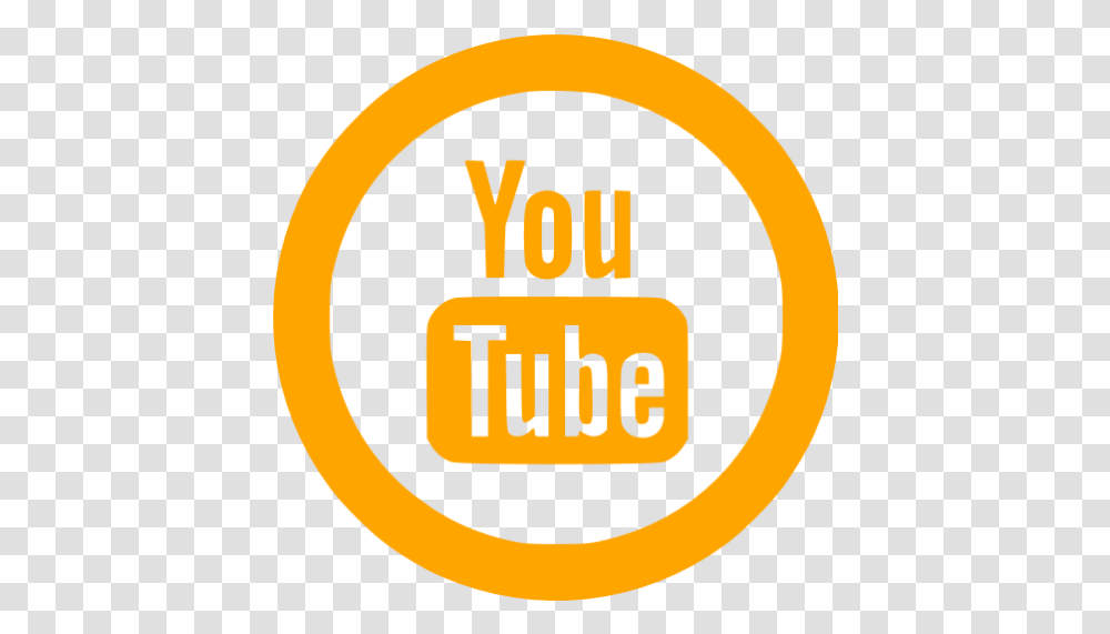 Youtube Subscribe Icon Youtube Logo Orange, Label, Text, Symbol, Trademark Transparent Png