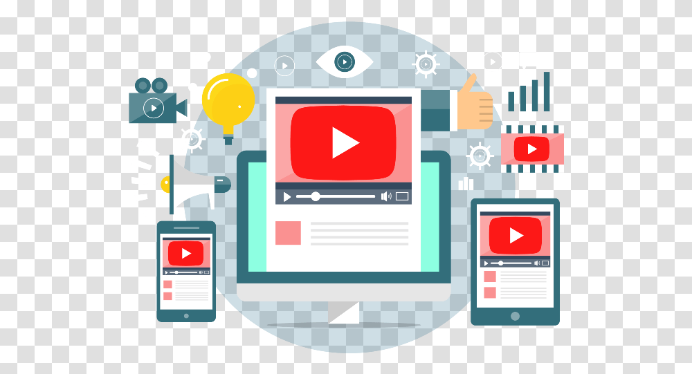 Youtube Video Marketing Boost Your Website Traffic Youtube Marketing, Text, Poster, Advertisement, Label Transparent Png