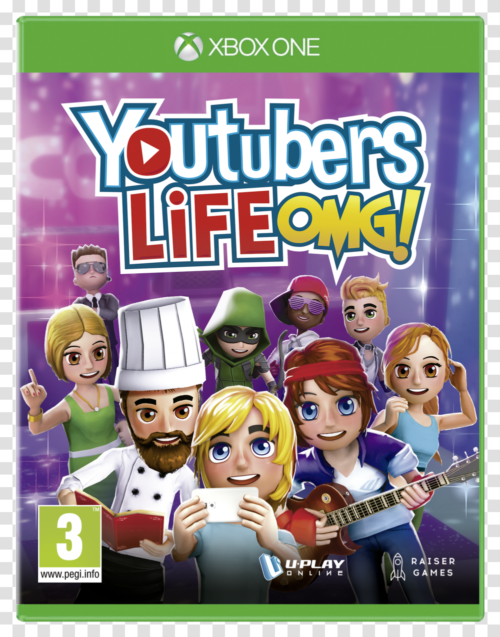 Youtubers Life Omg Edition Transparent Png