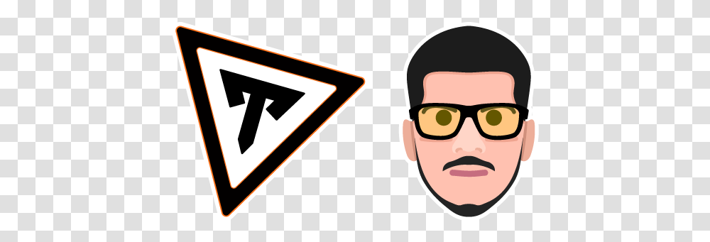 Youtuberscursorstwitter Typical Gamer Logo, Face, Person, Sunglasses, Accessories Transparent Png