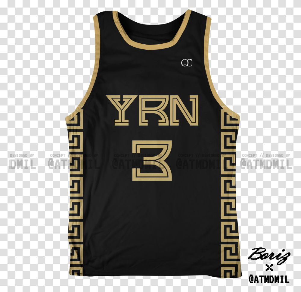 Yrn Migos Basketball Jersey Tank Top Vokal Clothing Jersey, Apparel Transparent Png