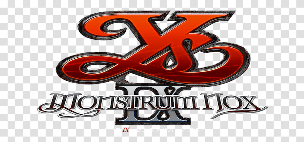 Ys Ix Monstrum Nox Logo, Trademark, Car, Vehicle Transparent Png