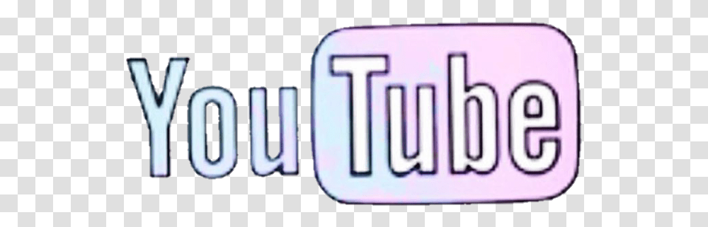 Yt Youtube Galaxy Pink Sticker Pink And Blue Youtube Logo, Word, Number, Symbol, Text Transparent Png