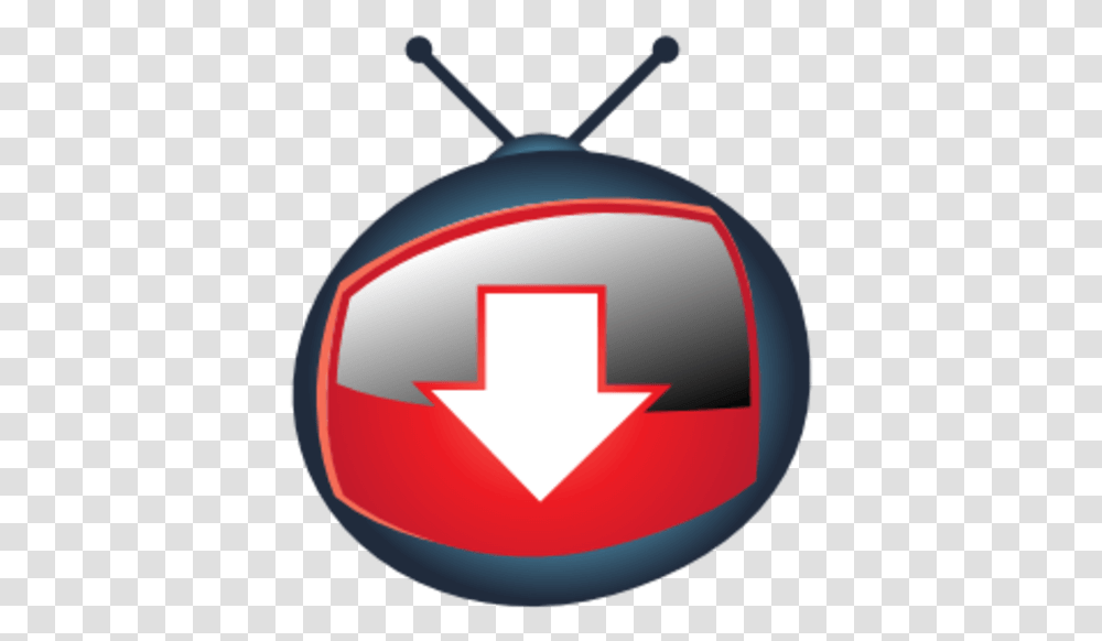 Ytd Video Downloader Pro V4 Youtube Downloader Logo, Symbol, Trademark, First Aid, Bomb Transparent Png