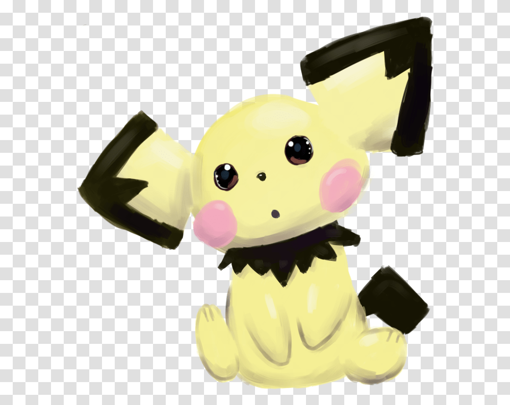 Ytr Pichu Fun Park Cartoon, Toy, Figurine, Sweets, Food Transparent Png