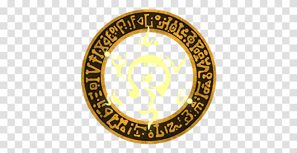 Yu Dark Magic Circle, Logo, Symbol, Trademark, Rug Transparent Png
