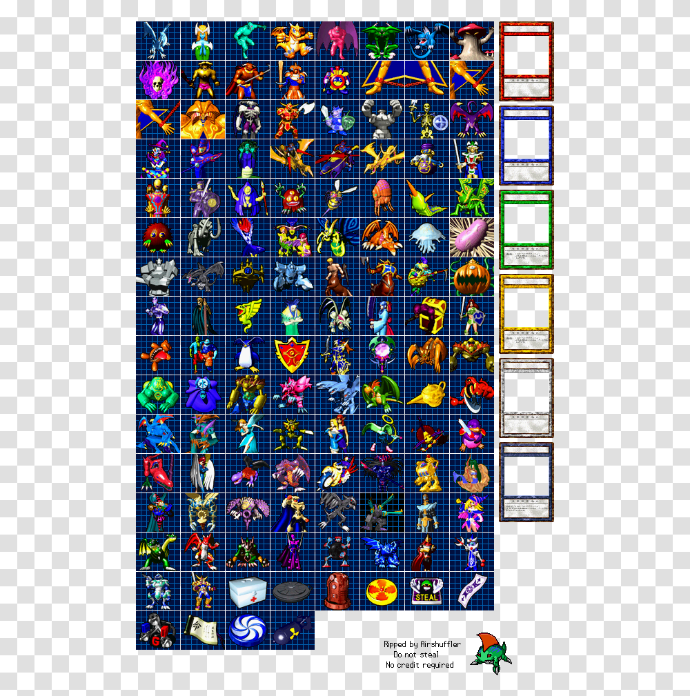 Yu Gi Oh Dungeon Dice Monsters, Rug, Stained Glass, Collage Transparent Png