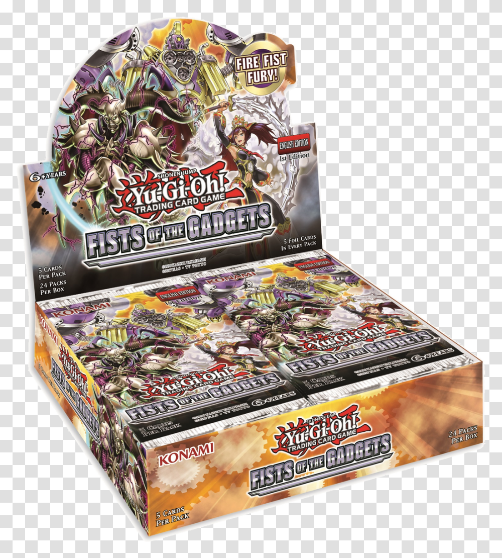 Yu Gi Oh Fists Of The Gadgets Booster Box Yugioh Fists Of The Gadgets, Game, Outdoors, Flyer, Poster Transparent Png