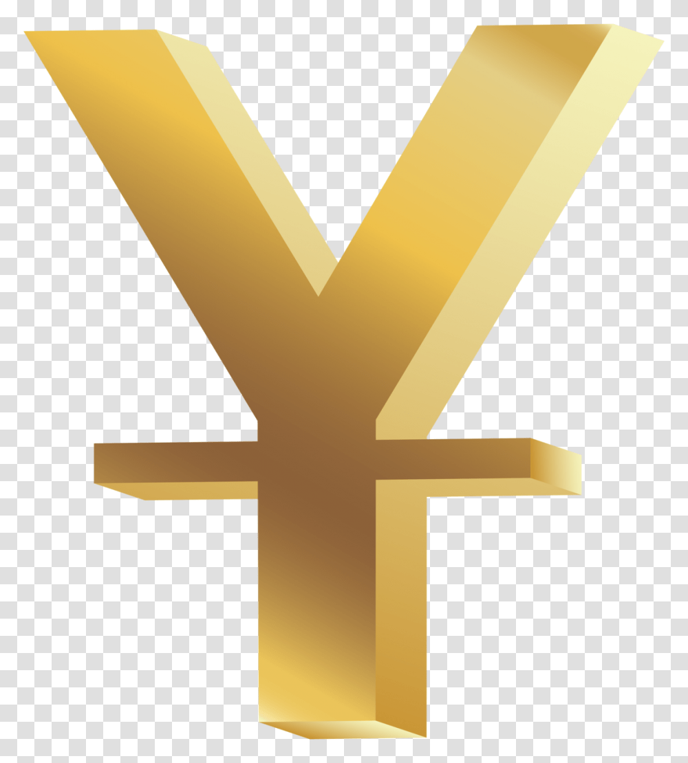 Yuan Symbol Clip Art, Cross, Gold, Trophy, Gold Medal Transparent Png