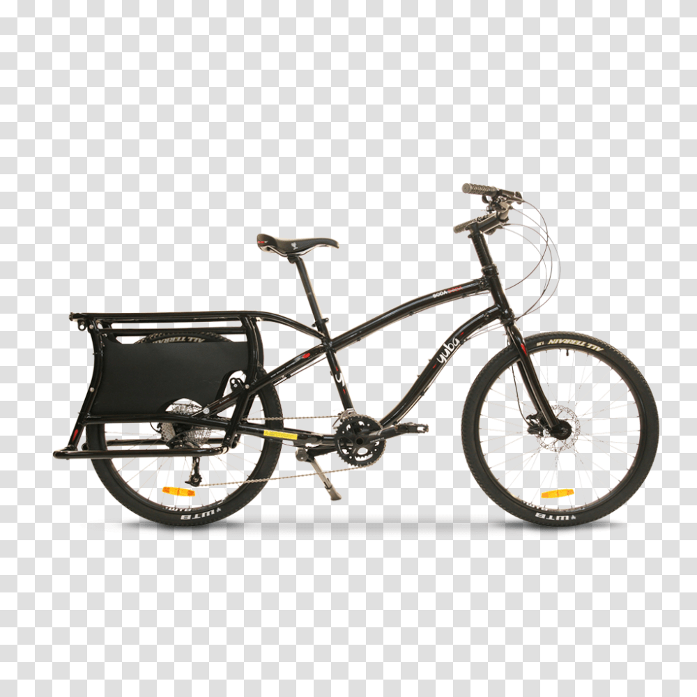 Yuba Boda Boda All Terrain Compact Cargo Bike Yuba Electric, Bicycle, Vehicle, Transportation, Wheel Transparent Png