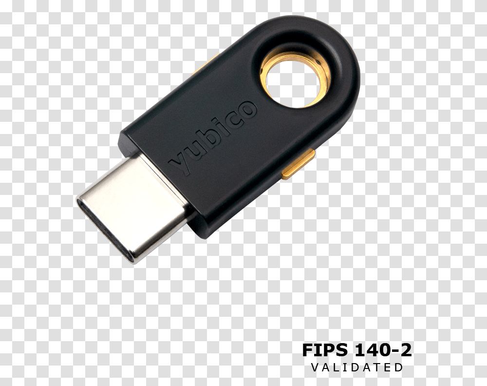 Yubikey 5c Fips Yubikey 5c, Adapter, Plug, Cable Transparent Png