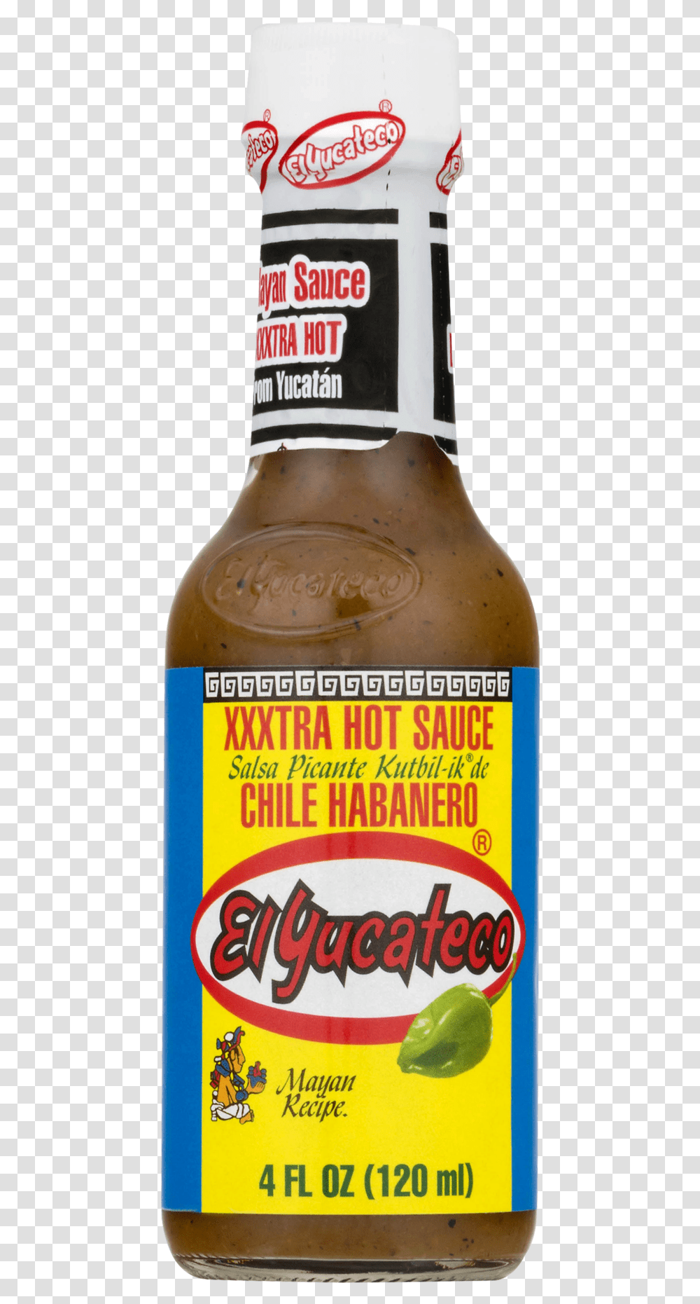 Yucateco Hot Sauce Xxx, Beer, Alcohol, Beverage, Food Transparent Png